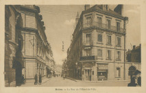 Brive-la-Gaillarde : "Brive - La rue de l'Hôtel-de-ville".
