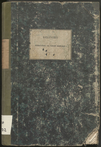 Délibérations du conseil municipal. 20 mai 1873-23 décembre 1879