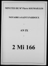 Vendémiaire an VIII-nivôse an IX