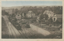 Maussac : "Maussac (Corrèze) - Vue générale de la gare".