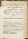 Naissances, mariages, décès (1923-1932).