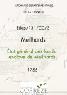 État général des fonds, enclave de Meilhards.