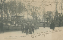 Brive-la-Gaillarde : "Brive - 107 - Le jardin public".