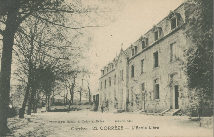 Corrèze : "Corrèze - 23. Corrèze L'école libre".