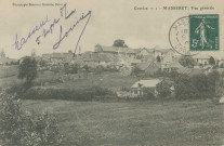 Masseret : "Corrèze - 1 - Masseret, vue générale".