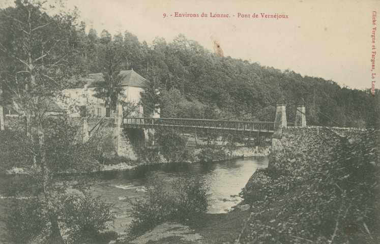Chamboulive : "9. - Environs du Lonzac. - Pont de Vernéjoux".