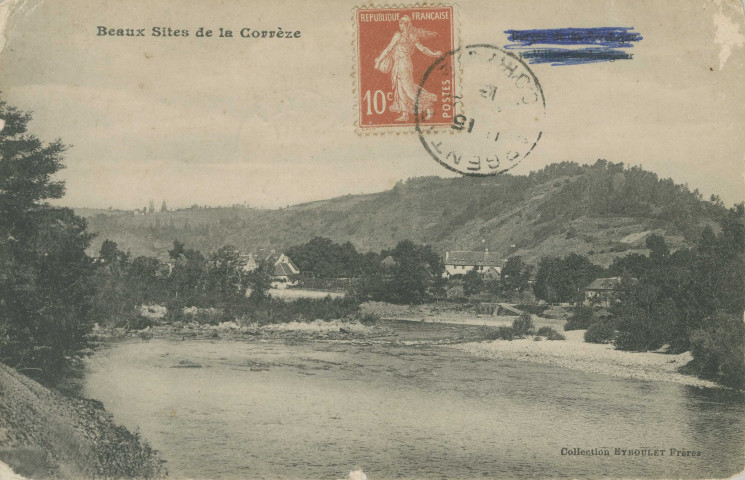 Argentat : "Beaux sites de la Corrèze - Gorges de la Dordogne - 30 - Village du Longour".