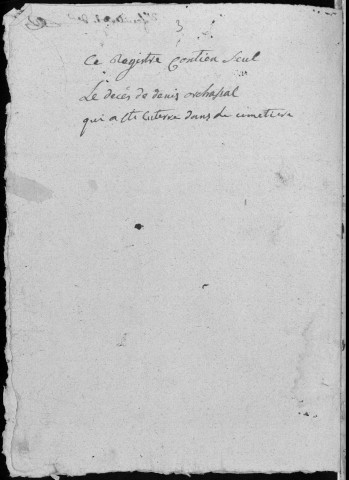 Décès (1793-1802)