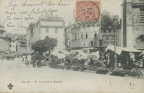 Tulle : "Tulle - 10 - La place du marché".