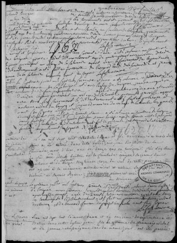 Baptêmes, mariages, sépultures (1762-1770)