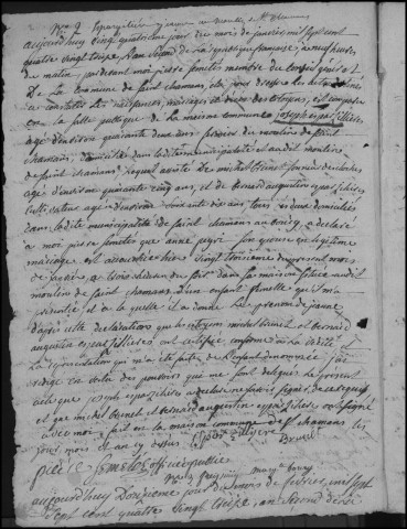 Naissances, mariages et tables (1793-1802)