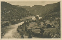 Auriac : "Gorges de la Dordogne - La Dordogne à La Valette".