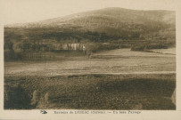 Le Lonzac : "Environs de Lonzac (Corrèze) - Un beau paysage".