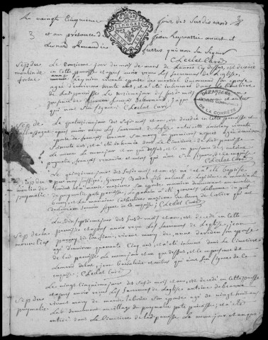 Baptêmes, mariages, sépultures (1773-1792)