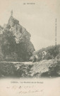 Gimel : "La Corrèze. - Gimel. - Le Rocher de la Vierge".