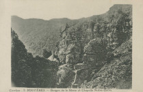 Servières-le-Château : "Corrèze - 5. Servières - Gorges de la Glane et chapelle Notre-Dame".