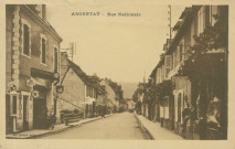 Argentat : "Argentat - Rue nationale".