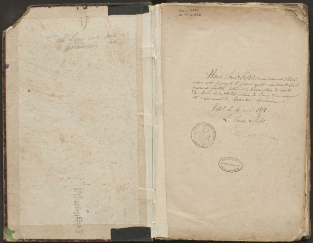 Délibérations du conseil municipal. 19 mars 1878-16 octobre 1910