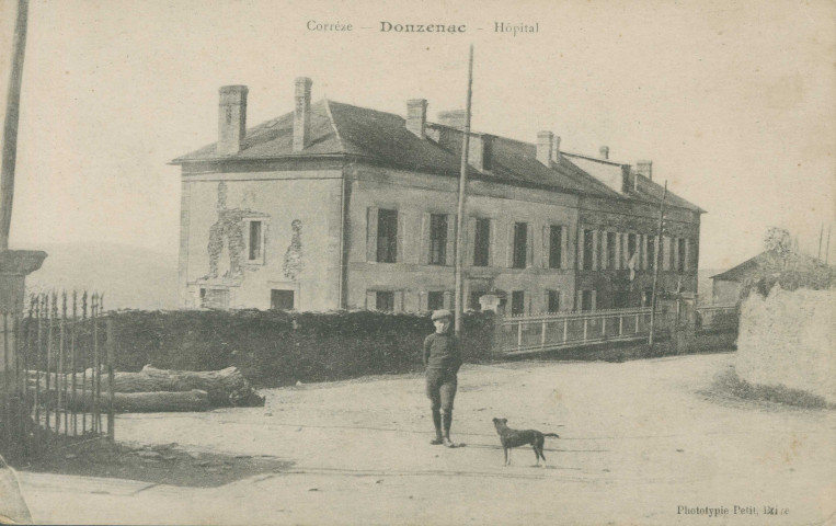 Donzenac : "Corrèze - Donzenac - Hopital".