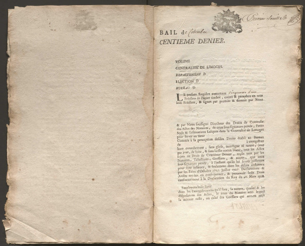 1er octobre 1734-25 avril 1738
