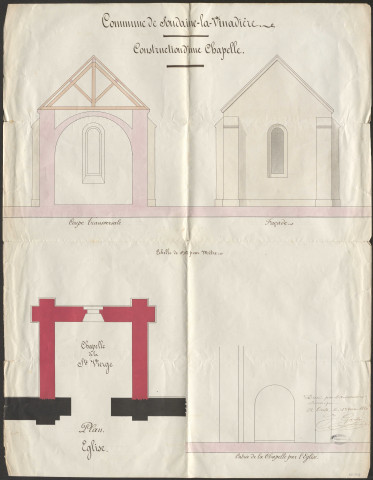 Église. Presbytère.