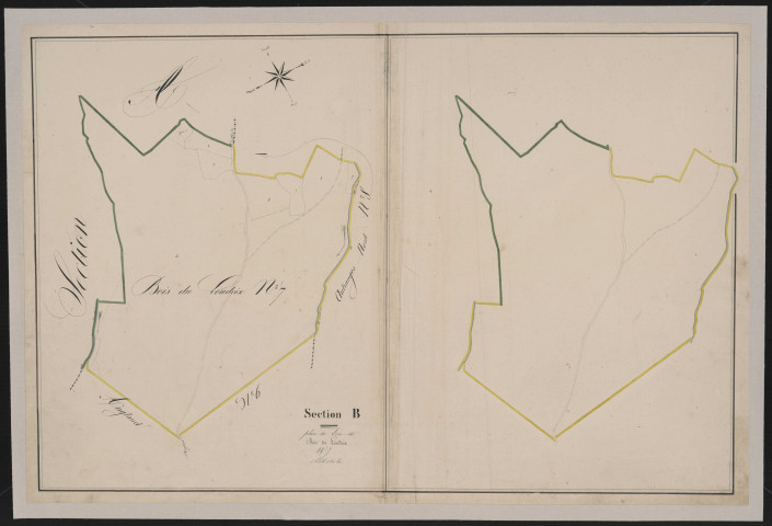 Section B7 du Bois de Loudeix