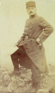 Portrait en pied d'un réserviste du 126e Régiment d'infanterie (A. Guinot ?).