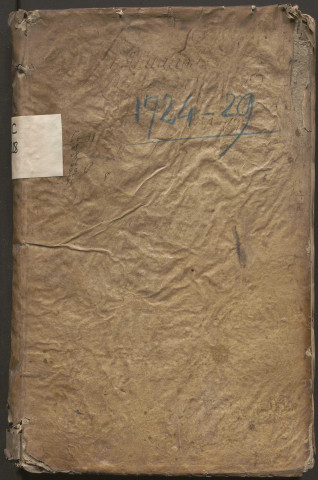 10 juin 1724-9 février 1729