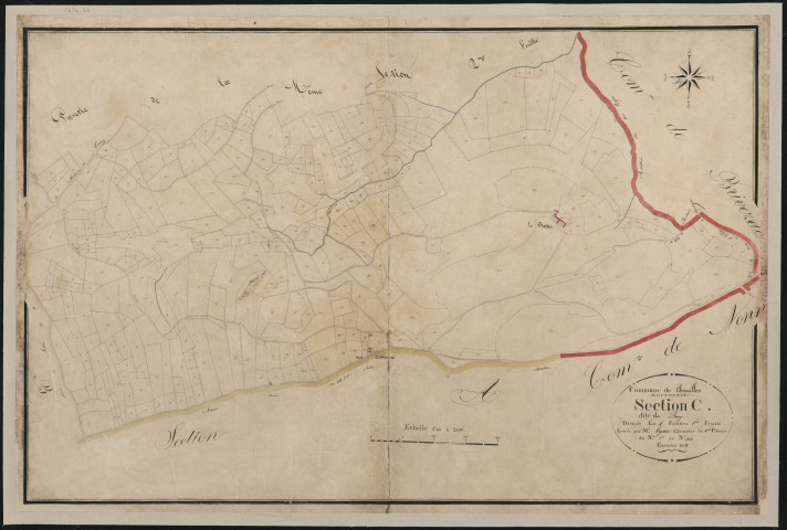 Section C1 du Bourg (Chenailler)