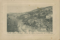 Tulle : "Tulle. Quai Baluze - Quai de Lyon et quartier de l'Alverge".