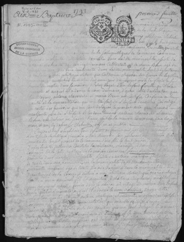 Naissances, mariages, décès (1793-1802)