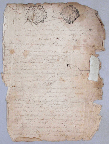 Répertoire chronologique : 1747-1791