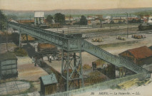 Brive-la-Gaillarde : "36 Brive. - La passerelle.".