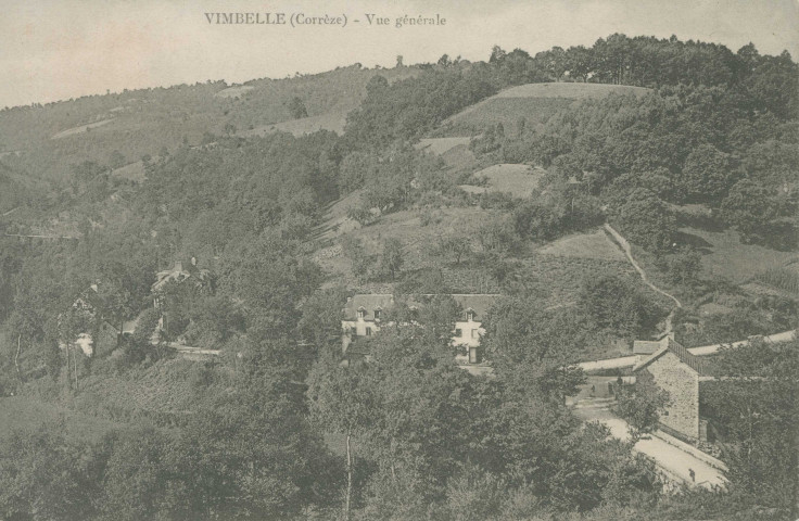 Naves : "Vimbelle (Corrèze) - Vue générale".