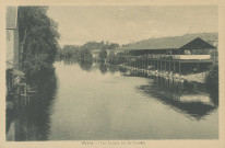 Brive-la-Gaillarde : "Brive - Les lavoirs sur la Corrèze".