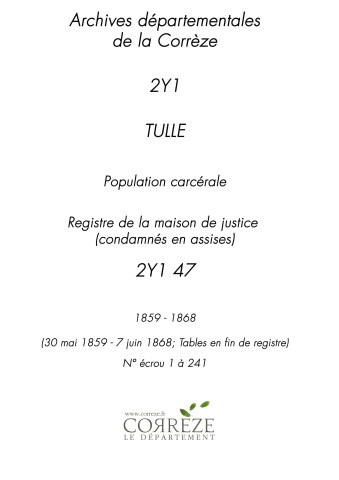30 mai 1859 - 7 juin 1868