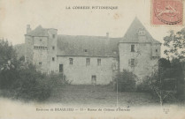 Beaulieu-sur-Dordogne : " La Corrèze pittoresque - Environs de Beaulieu - 55. Ruines du château d'Estresse".