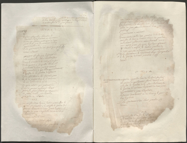 État général des fonds. 1748