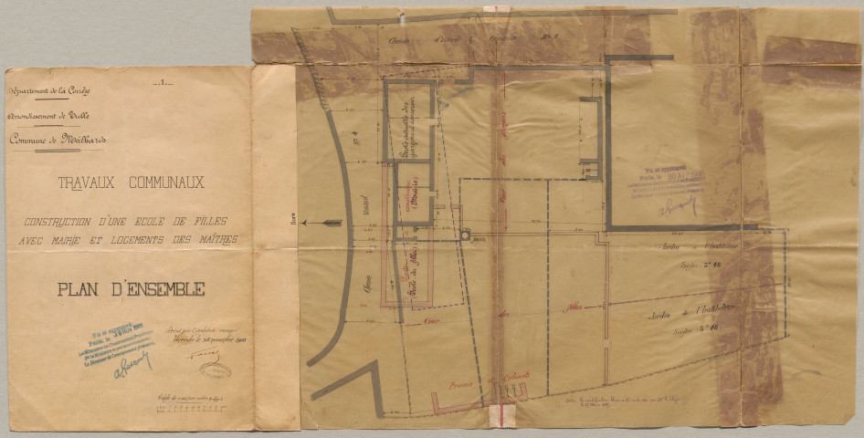 Ecole du hameau de Sainte-Radegonde. Ecole du hameau du Breuil. Ecole du bourg.