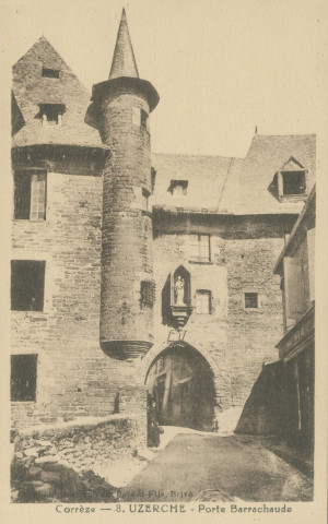 Uzerche : "Corrèze - 8. Uzerche - Porte Barrachaude".