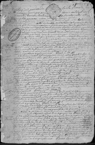 Baptêmes, mariages, sépultures (1773-1782)