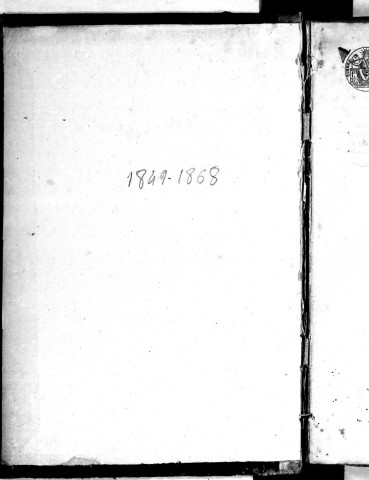 Mariages (1849-1868)