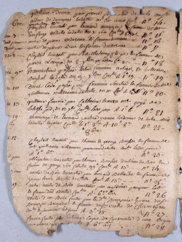 Répertoire chronologique : 11 juillet 1766-28 janvier 1791
