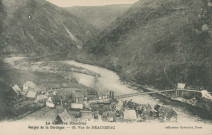Soursac : "La Corrèze illustrée - Gorges de la Dordogne - 69. Vue de Neauzenac". (sic)