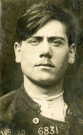 Portrait de Johannès Géraudie, détenu.