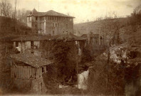 Le moulin des Brochs, rive droite de la Céronne.