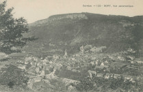 Bort-les-Orgues : "Corrèze - 122 - Bort, vue panoramique".
