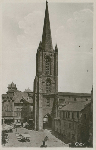 Tulle : "Tulle (Corrèze) - La cathédrale".