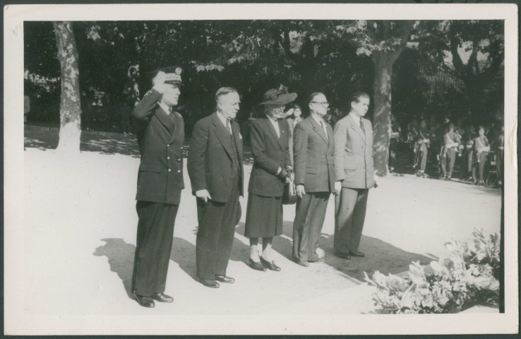 Commémoration de la libération de Brive-la-Gaillarde.