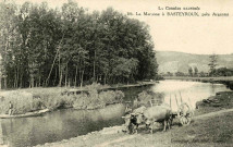 "La Corrèze Illustrée. 106. La Maronne à Basteyroux, près Argentat".